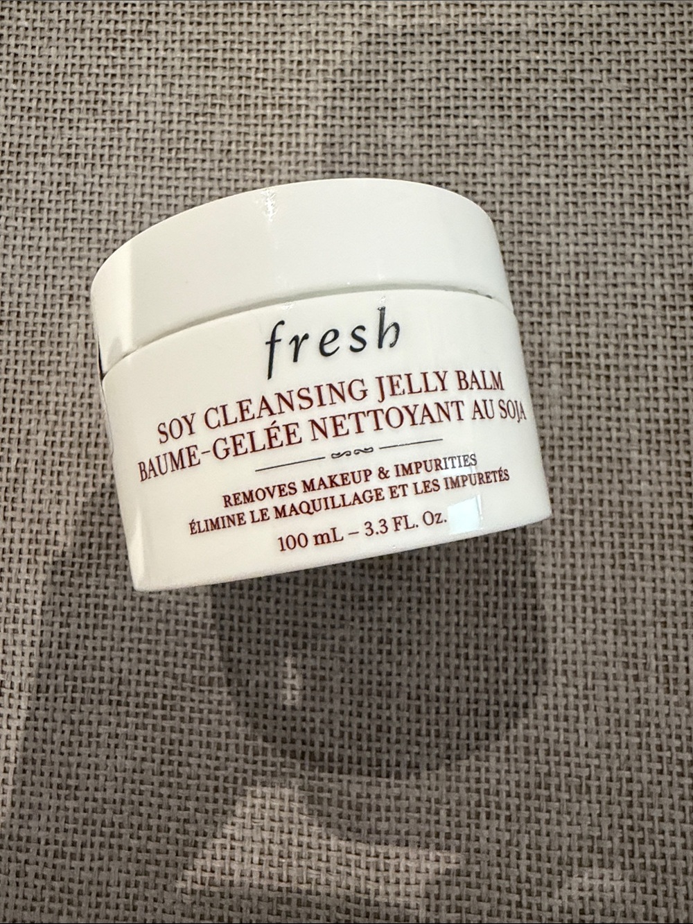 fresh Soy Cleansing Jelly Balm removes makeup and impurities brand new sealed